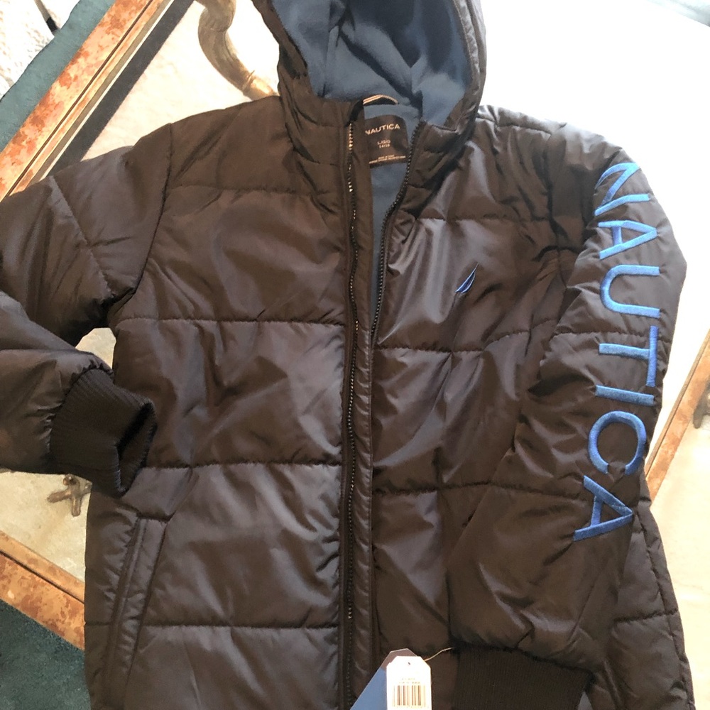 NAUTICA NEW Jacket Water Proof Boys Fiber Fill.